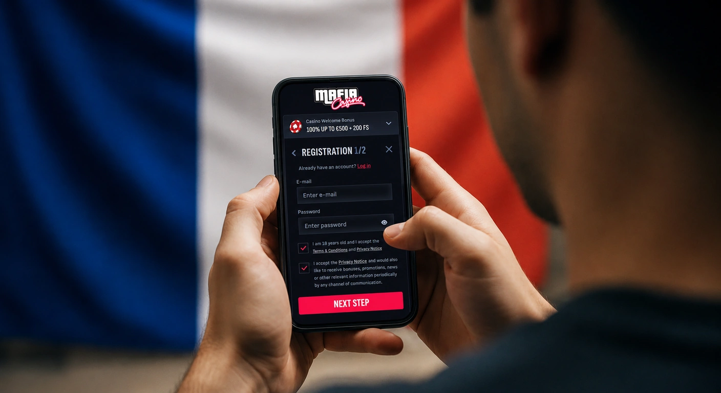 Mafia Casino sur smartphone Android et iOS