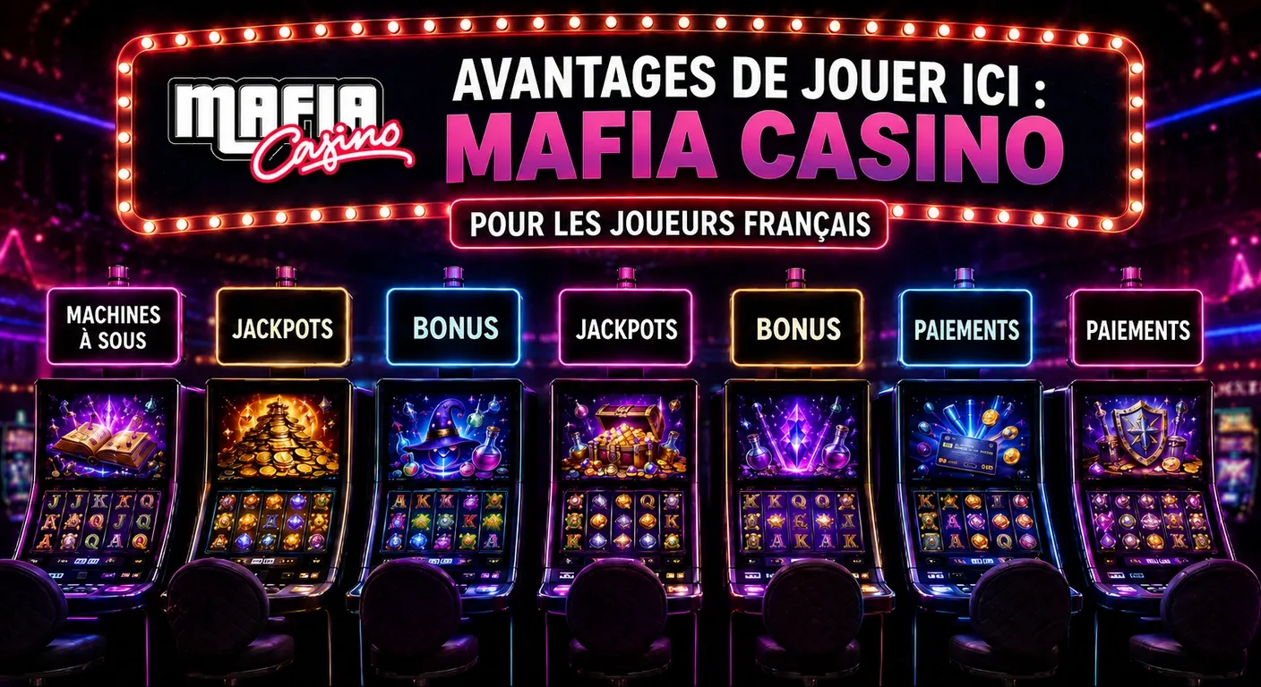 Ăditeurs et fournisseurs de jeux Mafia Casino